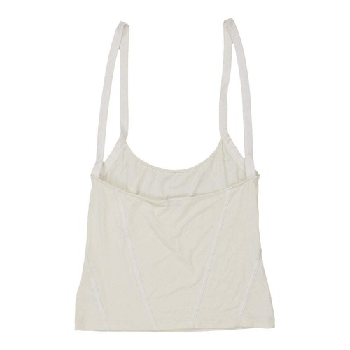 Y2K Versace Cami Top - Large White Cotton - Bild 2 von 6
