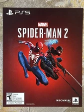 Spider-Man 2 - Sony PlayStation 5 PS5 Game Voucher **UNSCRATCHED, BRAND NEW**