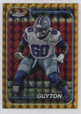 2024 Topps Chrome Rookies Gold Geometric Refractor 34/50 Tyler Guyton #299 1m1a