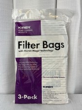 OEM 3 Pack. Kirby Micron Magic Filtration Vacuum Cleaner Bags 197294. G4, 5, 6