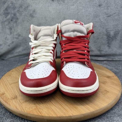 Nike Air Jordan 1 Retro High OG Shoes Womens Size 8 Red Sneakers 