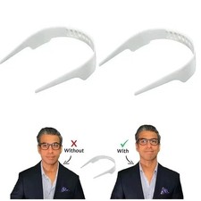 Adjustable Plastic Collar Stays Support Shaper Kit Shirt Collar Stiffener