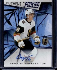 2021-22 SP Game Used #174 Pavel Dorofeyev Blue Auto