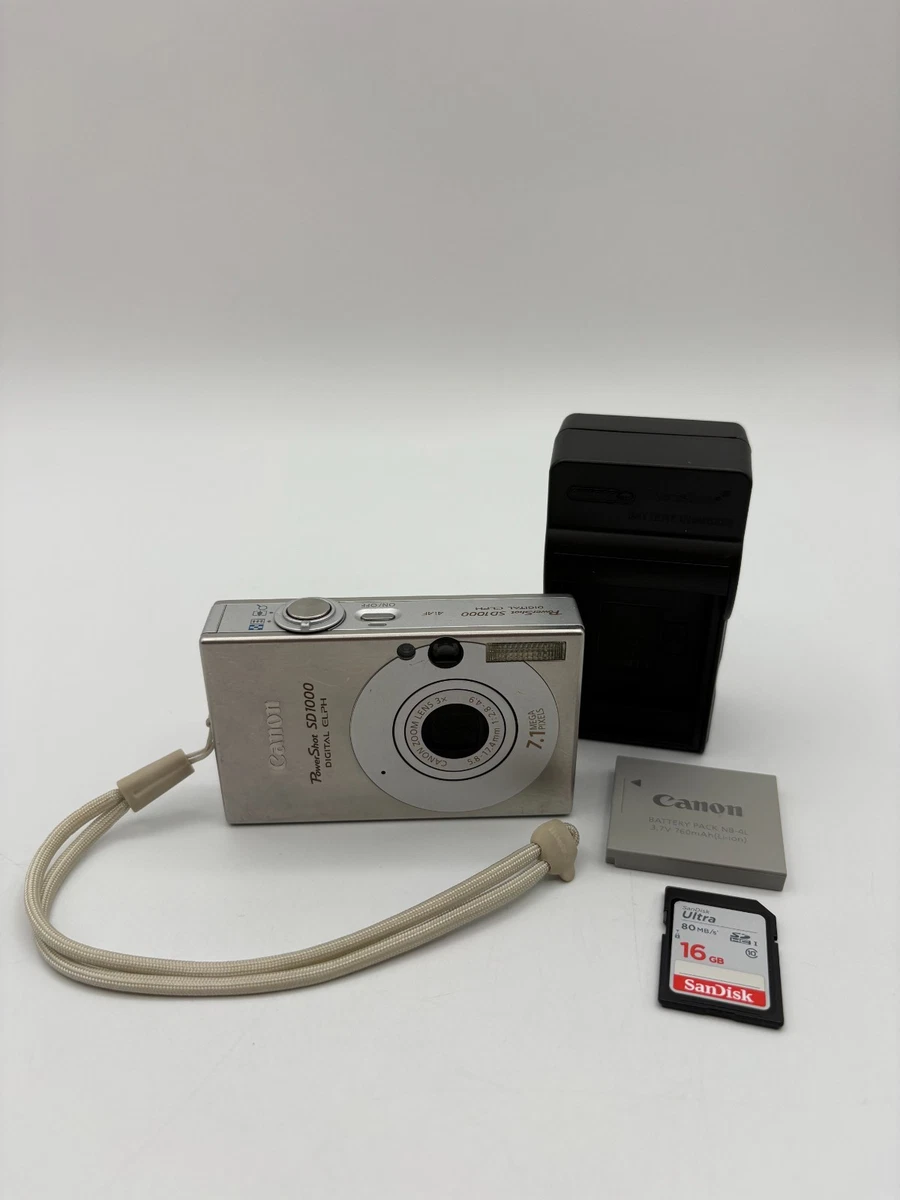 Canon PowerShot SD1000 Digital Cameras for sale | eBay