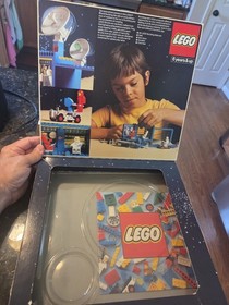 VTG LEGO Classic 493 Space Command Center NEAR Complete W/Box & Instructions 