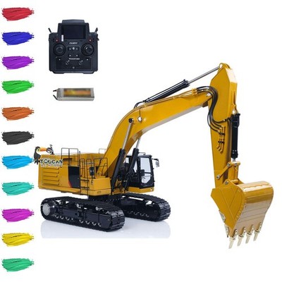 LESU C374F Metal 1/14 RTR Hydraulic RC Excavator Radio Control Digger 6CH Valve