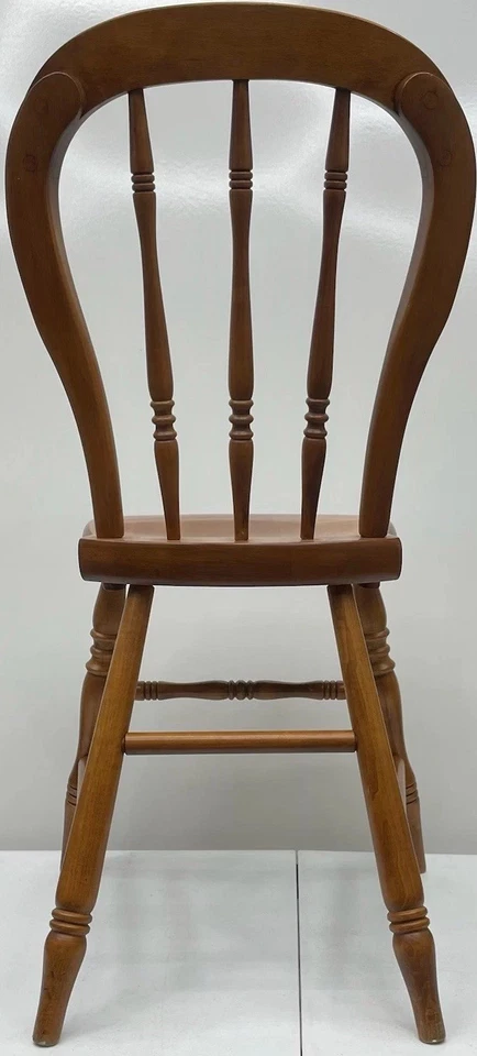 Silla de colección Maple Tell City Co. #48 Andover#2202 madera maciza EE. UU. Foto 4 de 4
