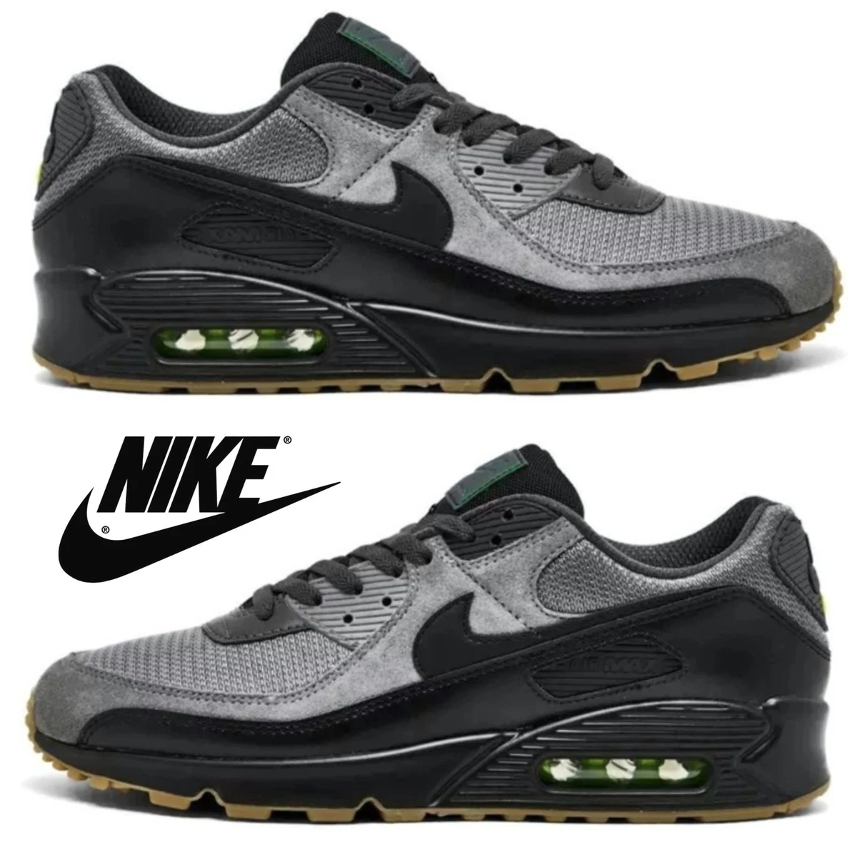 Nike Air Max 90 Smoke Grey Hyper Crimson for Sale | Authenticity