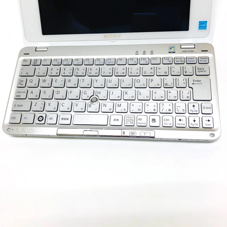 SONY VAIO VGN-P70H Type P crystal white Atom Z520 2GB RAM Netbook Windows Vista - Image 4 of 4