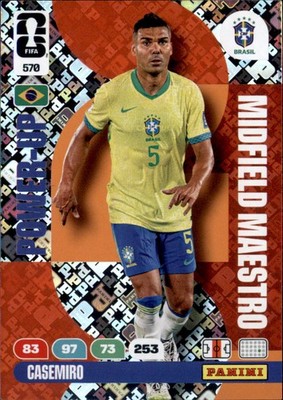 Panini WM 2026 World Cup Adrenalyn XL 570 - Casemiro - Midfield Maestro
