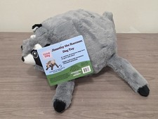 JIMOTHY THE RACCOON Dog Toy Plush Think Dog Super Soft Funny Stuffed Animal Gift