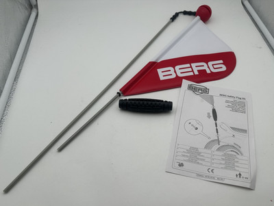BERG Sicherheitsfahne XS für Rutschauto GO2 120cm B-Ware Sicherheit