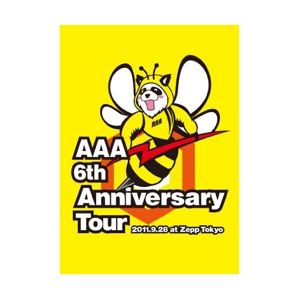 AAA 6th Anniversary Tour 2011.9.28 at Zepp Tokyo [DVD] Official Collectible