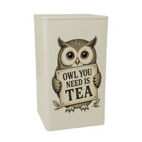 Dose 900Ml Eule - KüChe Und Teegenuss Vorratsdose Mit Spruch: Owl You Need Is