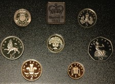 Royal Mint PROOF sets 1983 - 1999 Standard or Deluxe Choose Your Dates 50p £2