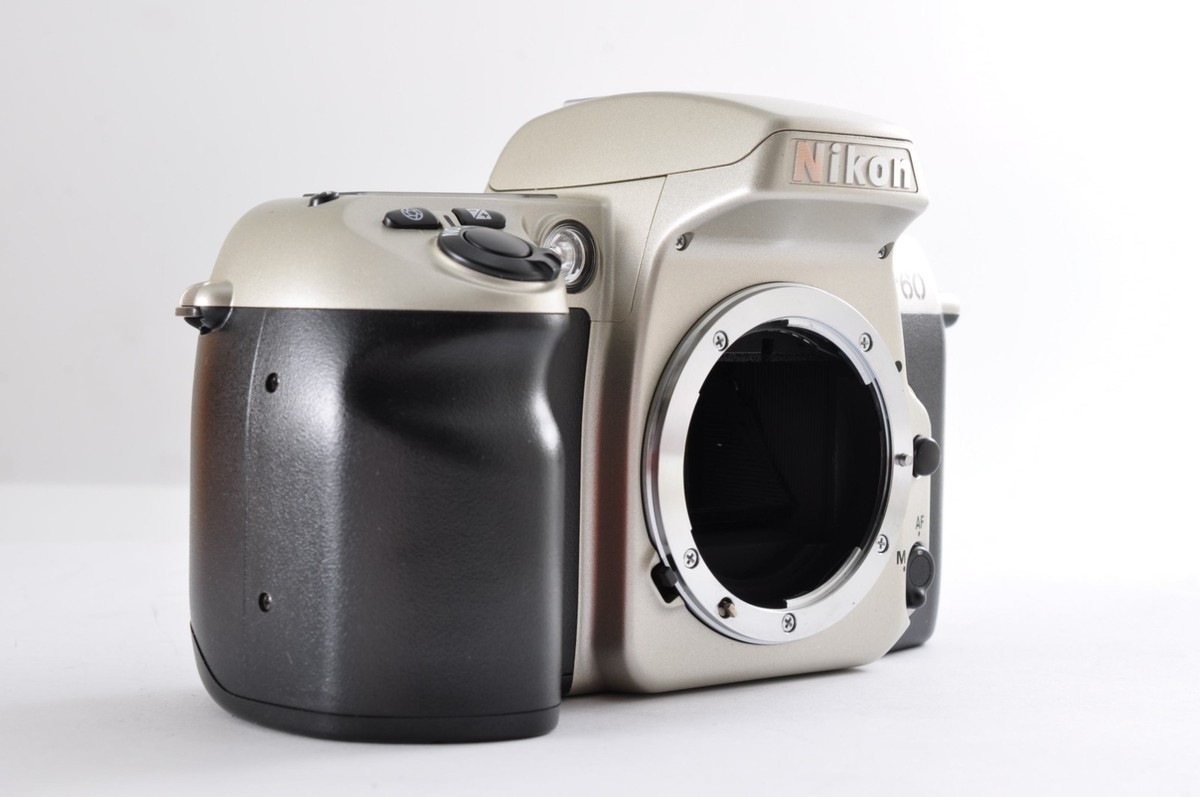 Nikon F60D Panorama Silver Film Camera w/Box [Near Mint] Japan