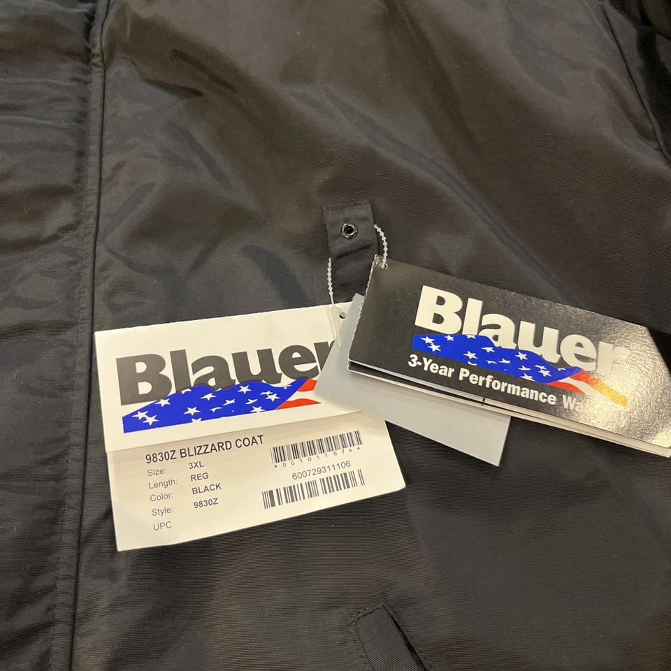 Blauer 9830Z Blizzard Coat Police Tactical Security NWT 3XL Jacket Winter - Image 2 of 4
