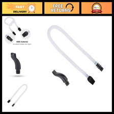 Flexible 57cm Melodica Tube, Plastic Pianica Accessory with Black Mouthpiece