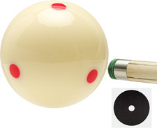 Pro-Cue Ball 2-1/4" - Professional Training Pool Billiard Ball, White Cue Ball w