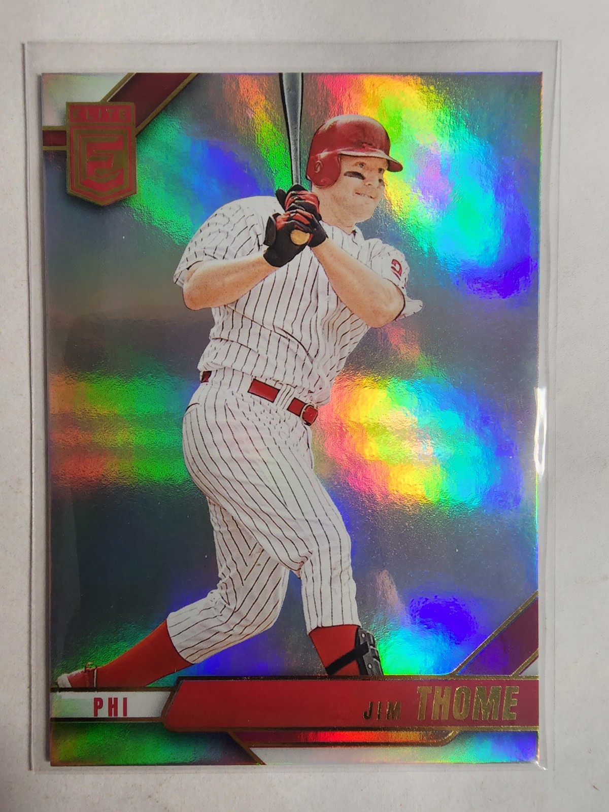 2026 Panini Donruss Elite - Jim Thome #17 Philadelphia Phillies
