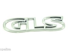 Genuine New VAUXHALL GLS DOOR BADGE Opel Emblem For Corsa C 2000-2006 3 & 5 Door