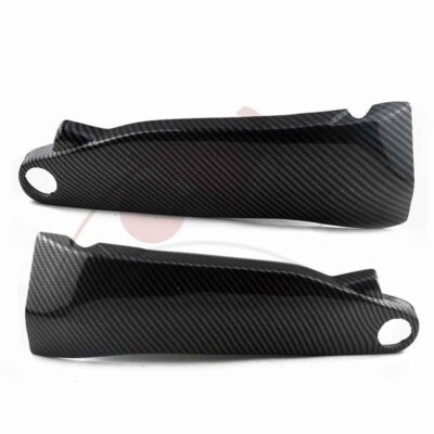 Carbon Fiber Side Frame Fairing Cover Black Guard for Ducati Panigale V4 V4S