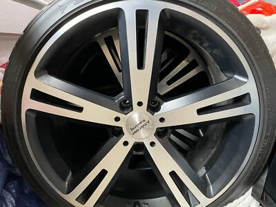 Set of 4 20''  Dunlop Direzza Tires and American Racing Villain Rims