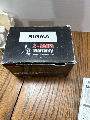 SIGMA AF 18-200mm F3.5-6.3 DC Lens for Canon OS HSM, See Photos, Non-tested - Picture 15 of 23