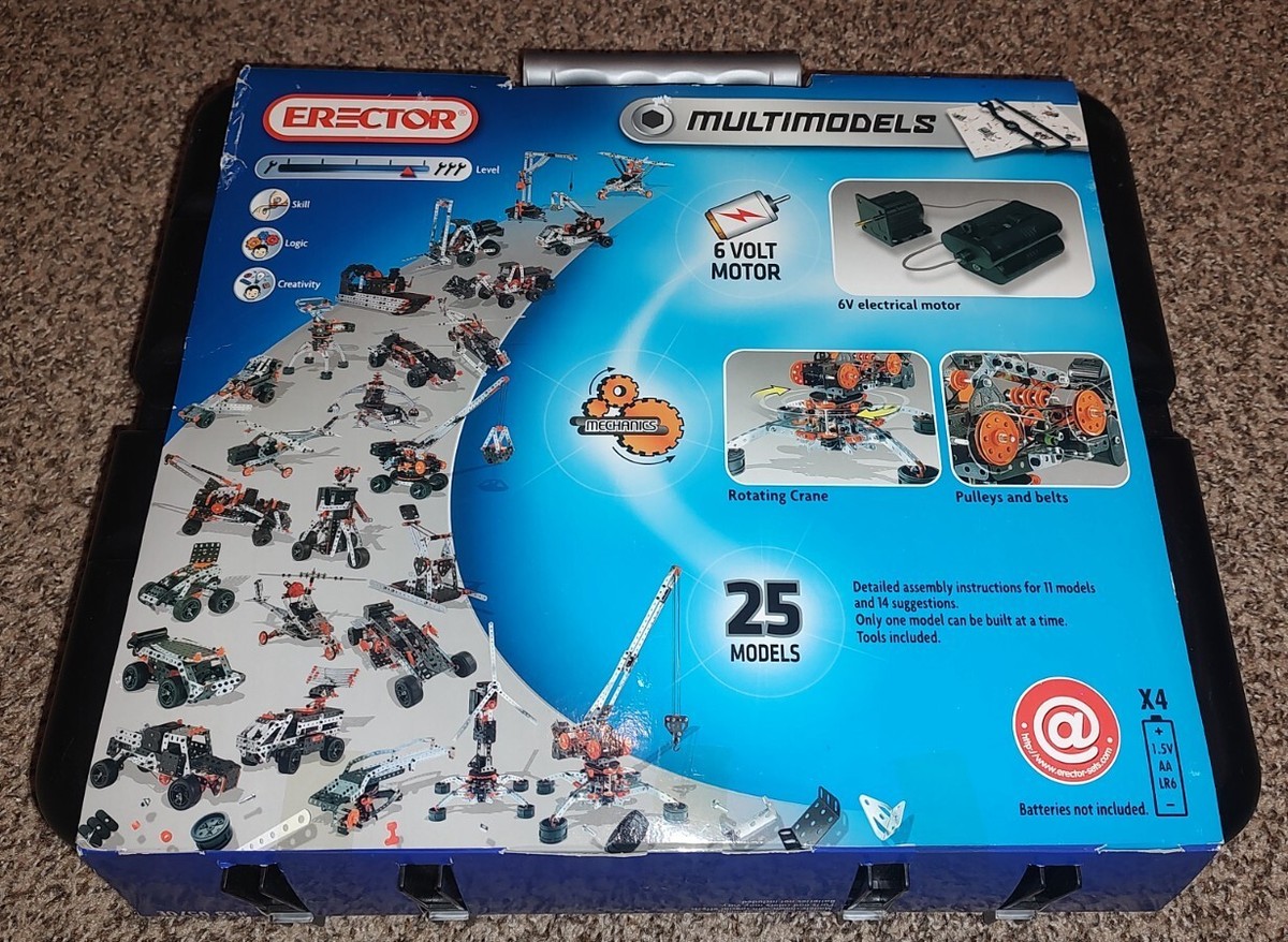 2012 Erector 0570 Super Construction Set 640+ Pieces (New/Sealed