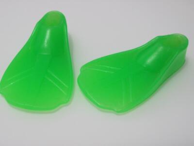 Clone Barbie Doll Lucky Brand embossed Rabbit Embossed green FLIPPER ...