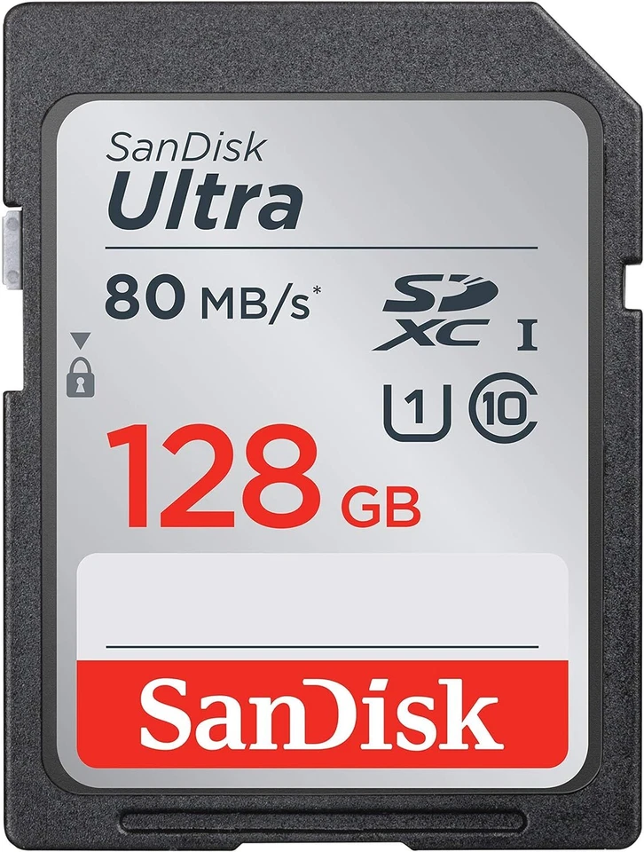 SanDisk 128GB Ultra SDXC card up to 80 MB/s speed UHS-I Class 10 U1 memory card - Image 4 of 4
