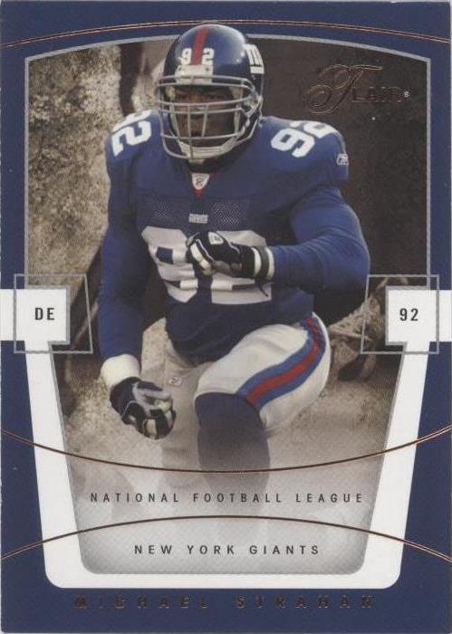 2004 Flair Michael Strahan #42 - 1 of 2