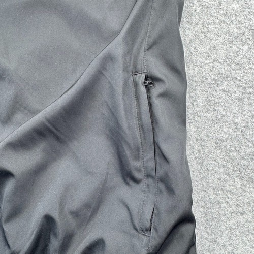 FootJoy Men's Golf Pullover Windbreaker Black Size Large Lightweight V-Neck LOGO - Picture 7 of 9