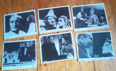 6 x AHF,AUSHANGFOTO,VARIETE,Zirkusfilm- Hans Albers, Annabella und Attila Hörbig