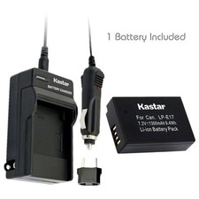 Kastar LPE17 Battery Charger for Canon EOS M3,T6i,T6s,750D,760D,8000D