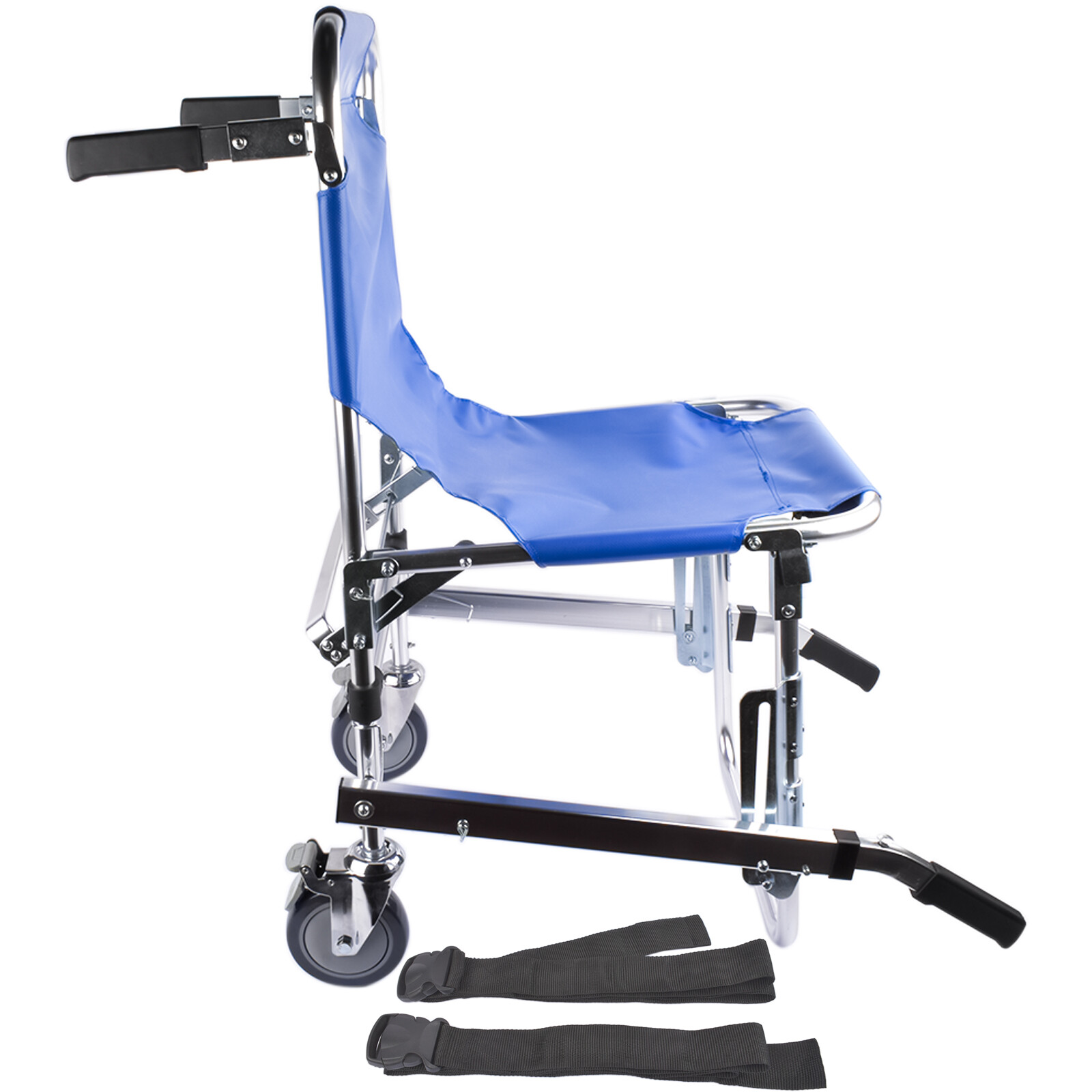 Stair Chair Emergency Evacuation Wheelchair Elderly Climbing Stair Chair Blue