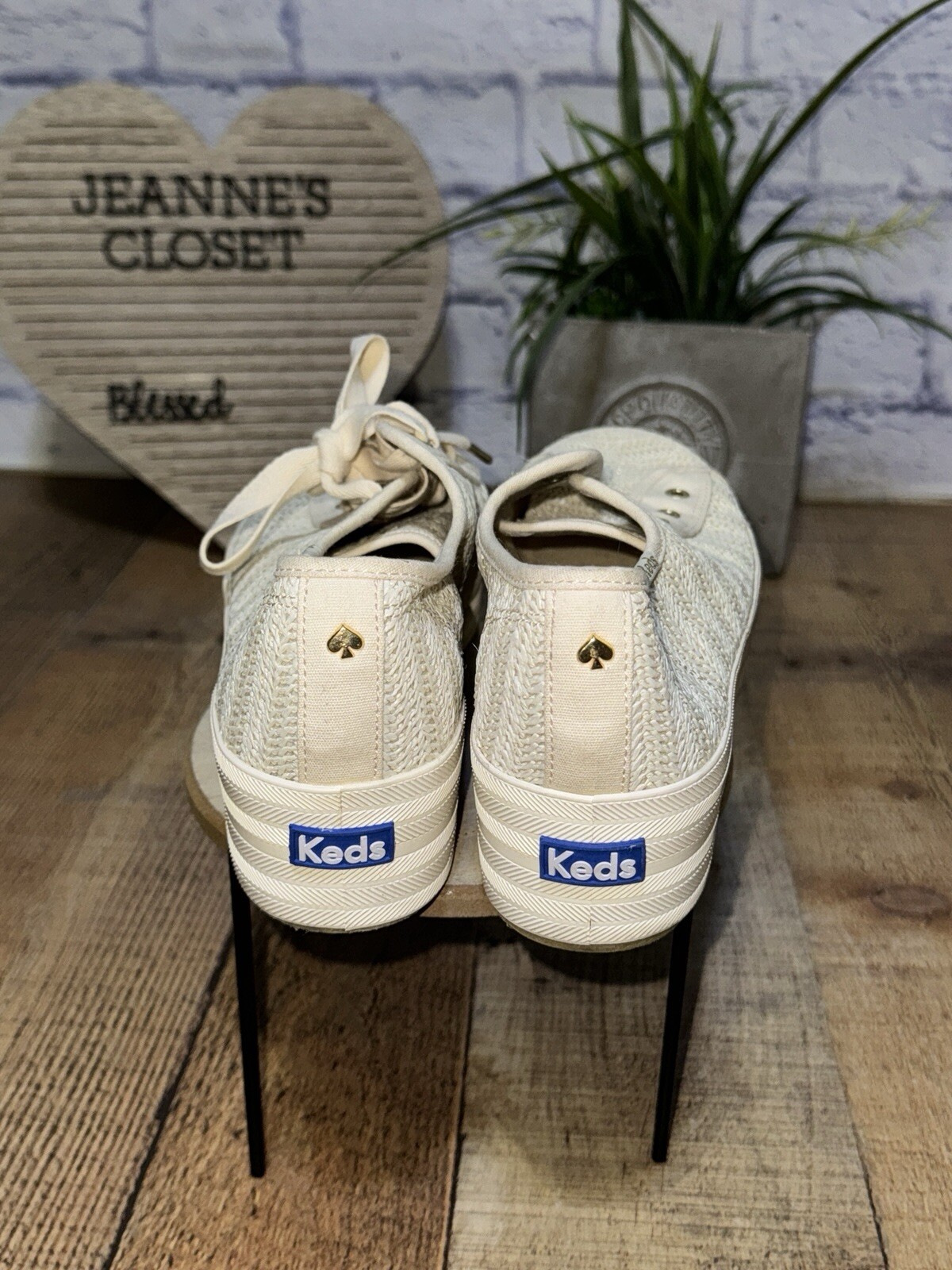 Keds x Kate Spade Triple Up Sneakers Size 9 Pre owned good condition image 7