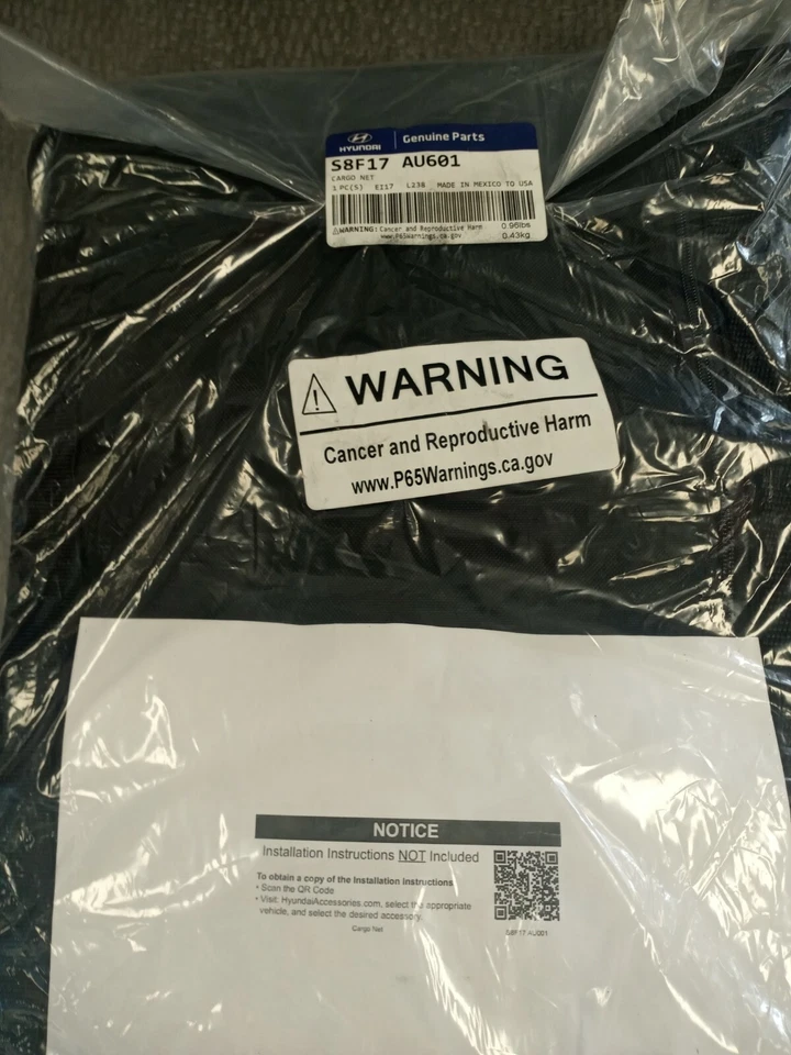 NUEVA RED DE CARGA GENUINA HYUNDAI PARA 20-2025PALISADE (PN S8F17 AU601) OEM  Foto 2 de 4