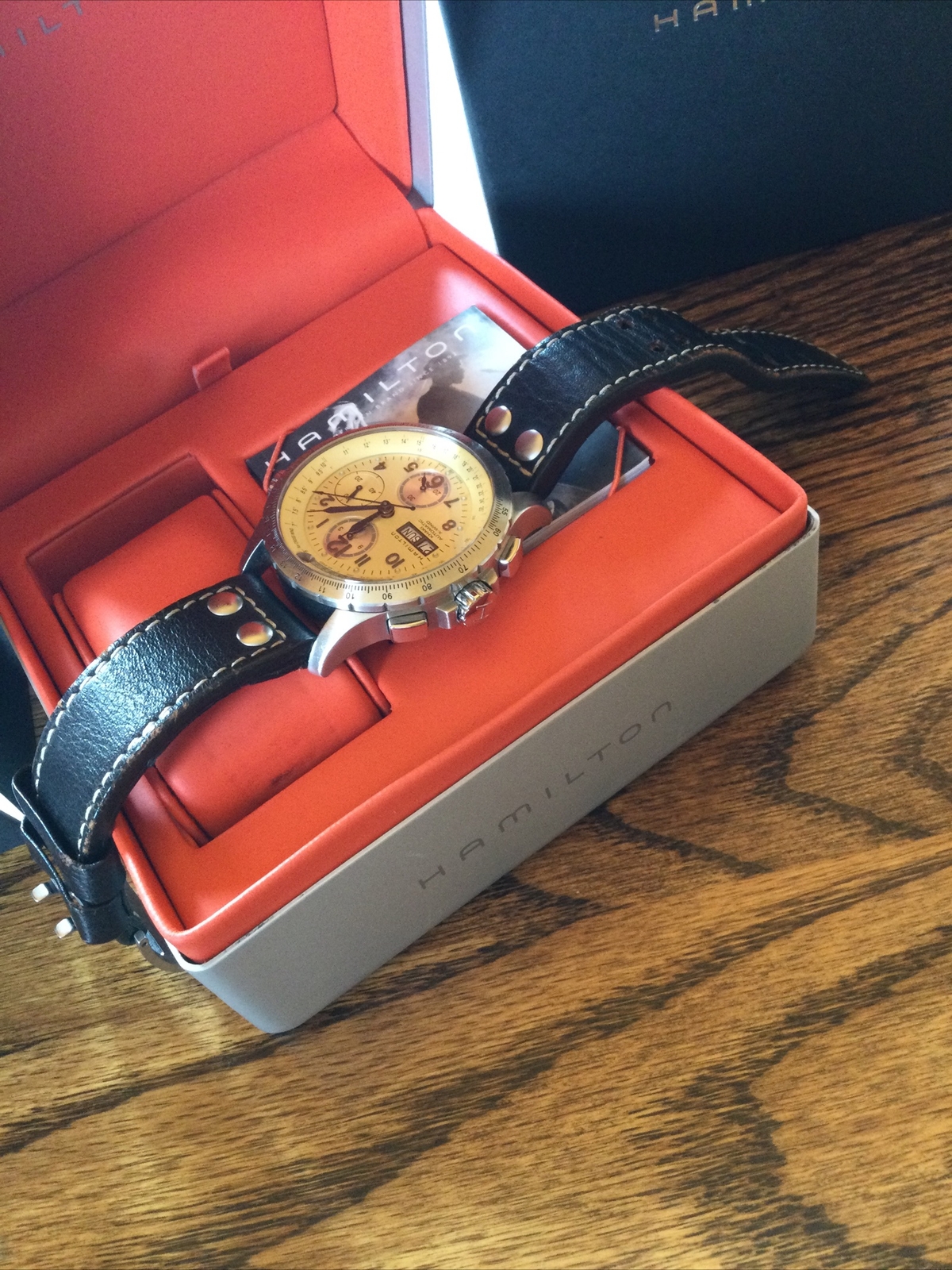 HAMILTON KHAKI CROSSWIND AUTOMATIC WRISTWATCH 44M… - image 11