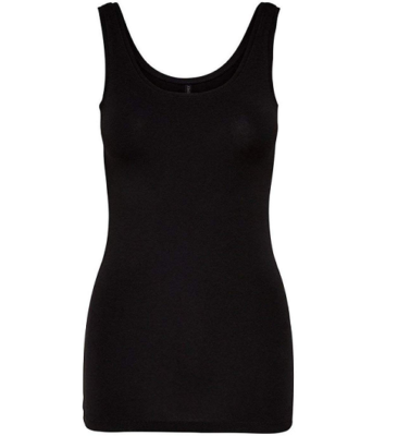 JADEA Canotta Lunga Spalla Larga in Cotone Elasticizzato 4063