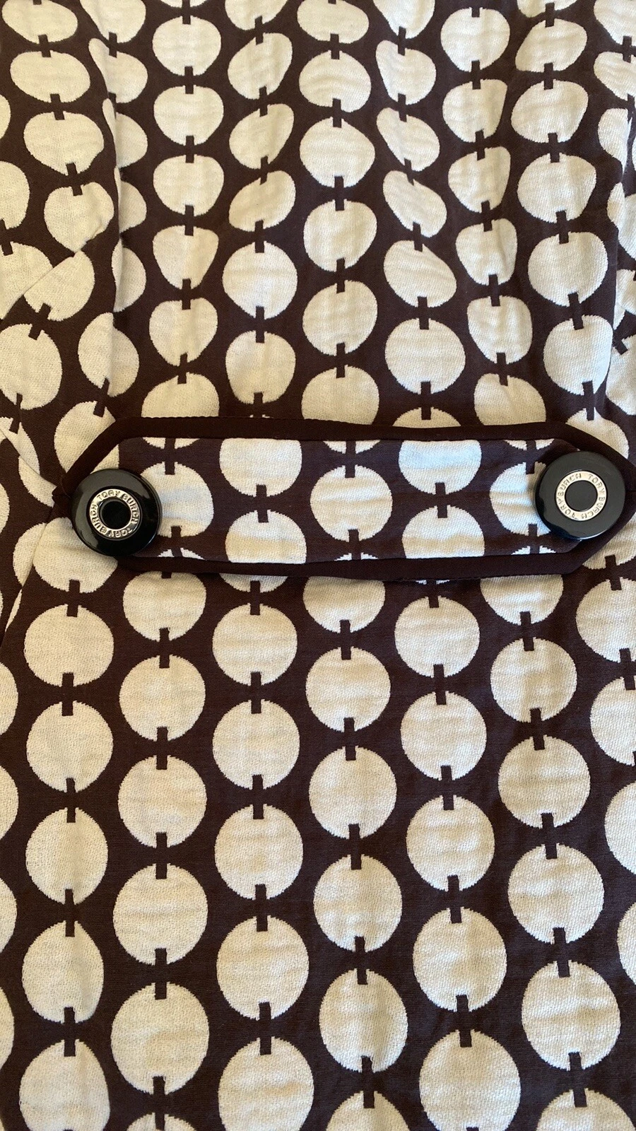 Abito tubino senza maniche stile derby Tory Burch taglia 2