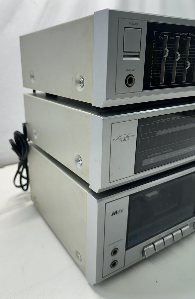 Vintage áudio system Vintage Zenith Integrated Stereo System Model IS 4081 IS4081