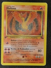 Pokemon Moltres 27/62 Fossil Ita prima edizione 1 ed Non Holo