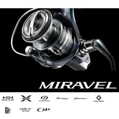 Shimano Spinning Reel 22 MIRAVEL 2500 Saltwater Fishing from Japan
