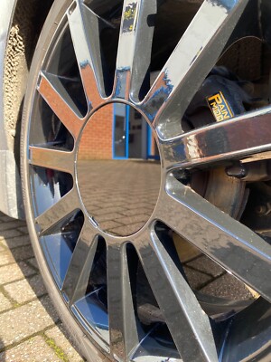Proform Mk6 Ford Fiesta ST150 Radnabenkappen - schwarz glänzend