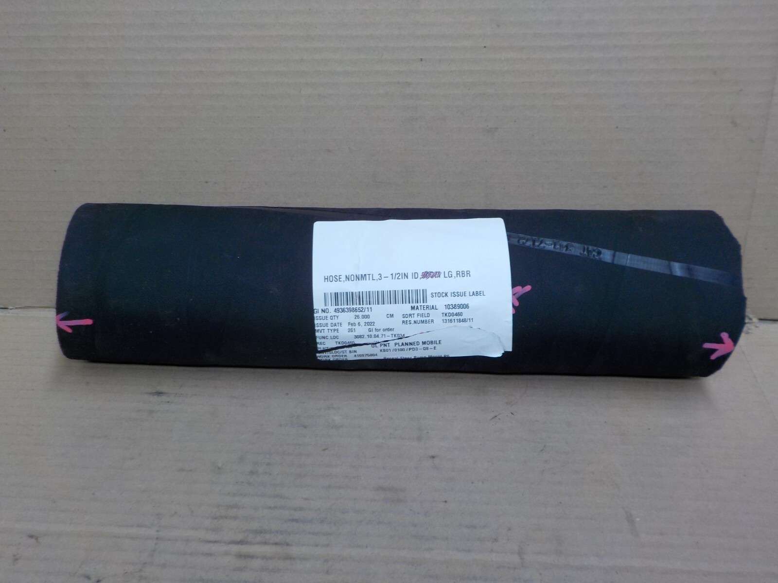 CAT, Caterpillar 541-7172: HOSE 5417172, 40CM Long Genuine 