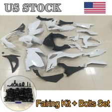 Fairing Kit +Bolts For KAWASAKI NINJA 400 2018-2023 EX400 ABS Unpainted Bodywork