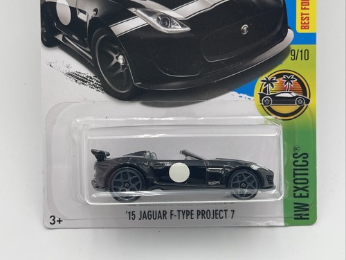 '15 JAGUAR F-TYPE PROJECT 7 Hot Wheels 2017 HW Exotics 1:64 Scale 9/10 - NEW - Picture 3 of 7