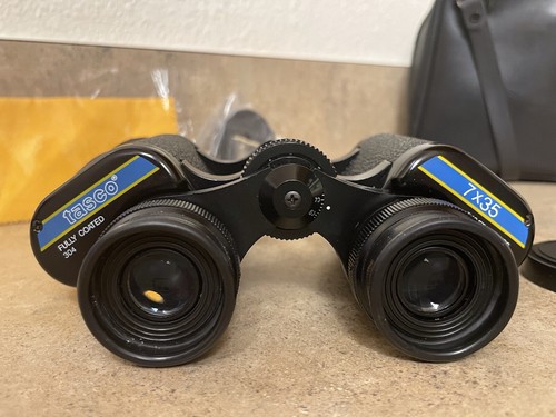 Tasco Binoculars~7x35mm 15-7x35 (346ft/1000YDS 115M/1000M)W/Case, Covers & strap - Picture 15 of 16