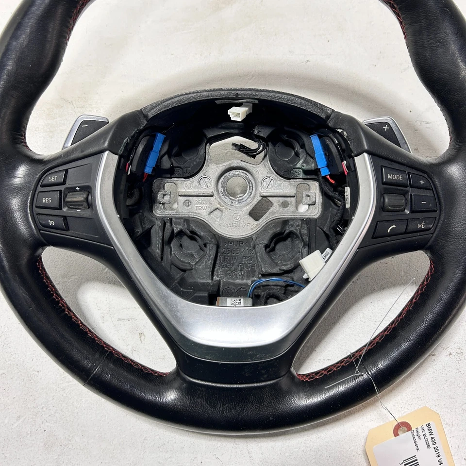 2017-2020 BMW F36 430i 440i СПОРТИВНЫЙ КОЖАНЫЙ РУЛЬ С ПОДОГРЕВОМ И ПЕРЕКЛЮЧАТЕЛИ OEM - Изображение 2 из 4